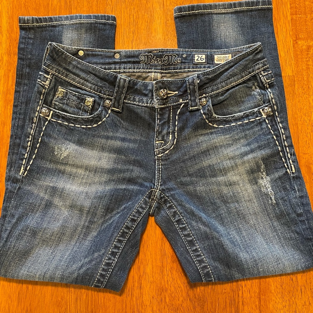 Miss Me ladies Easy Capri jeans